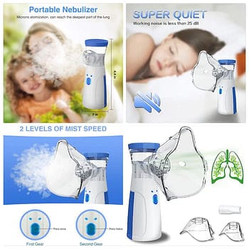 Mini Mesh Nebulizer Portable Handheld