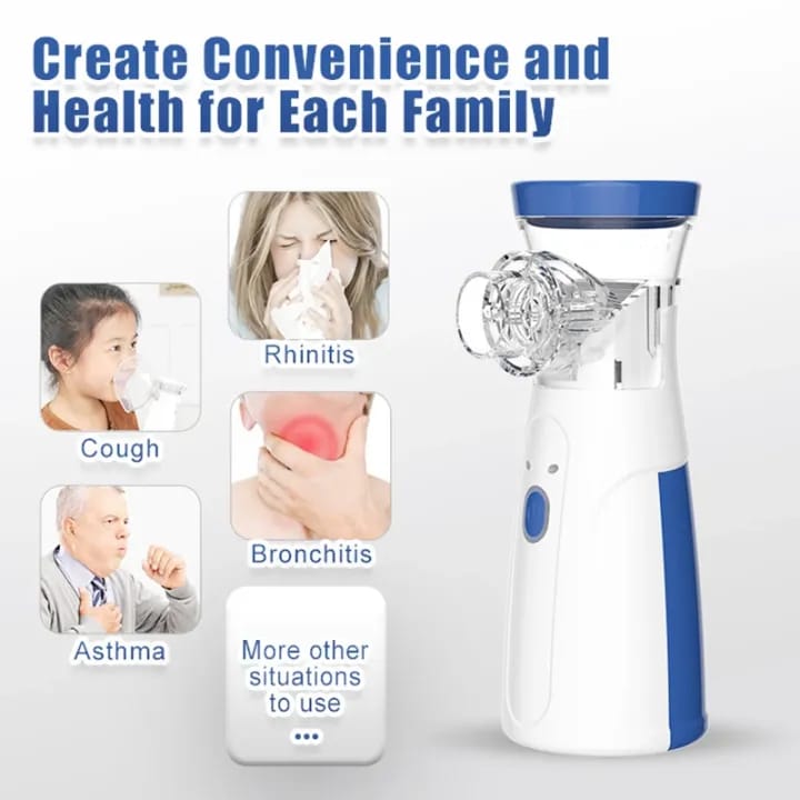 Mini Mesh Nebulizer Portable Handheld